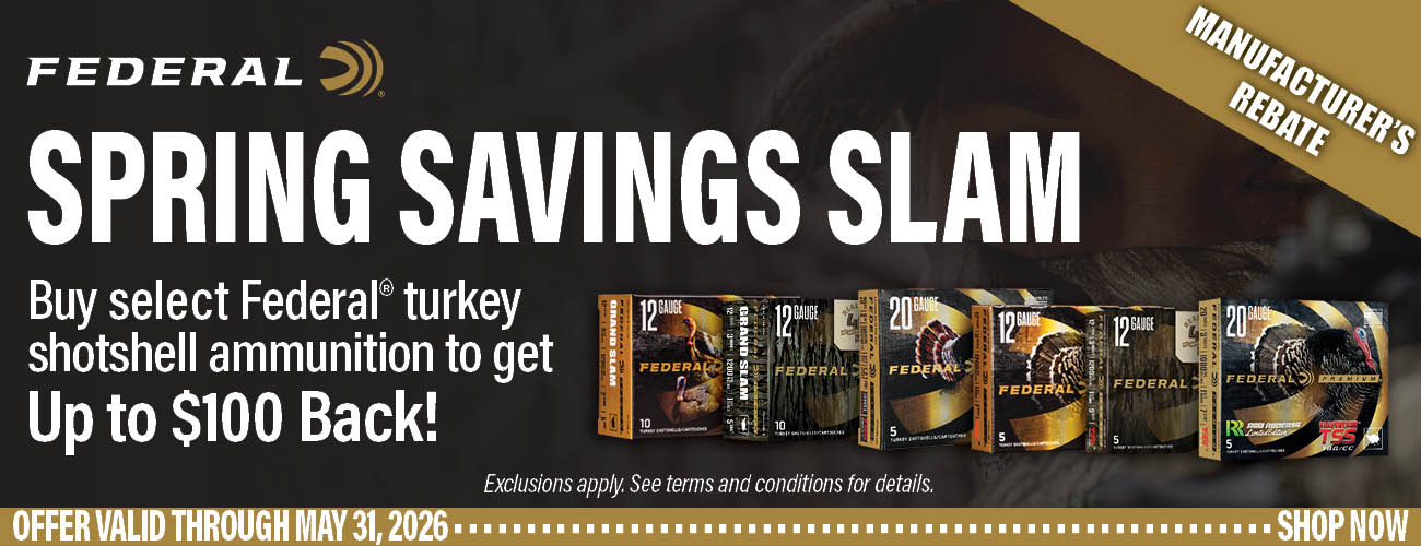 Federal Spring Savings Slam Rebate